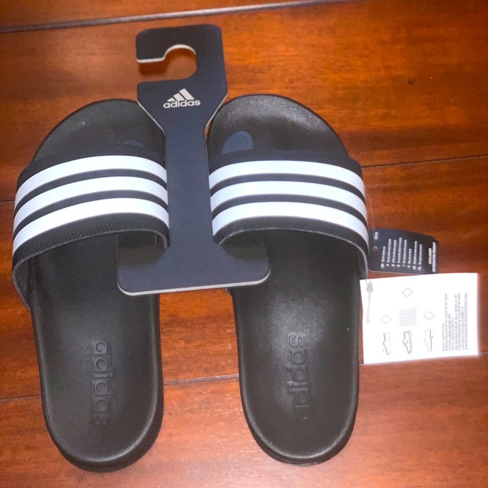 Brand new adidas slides